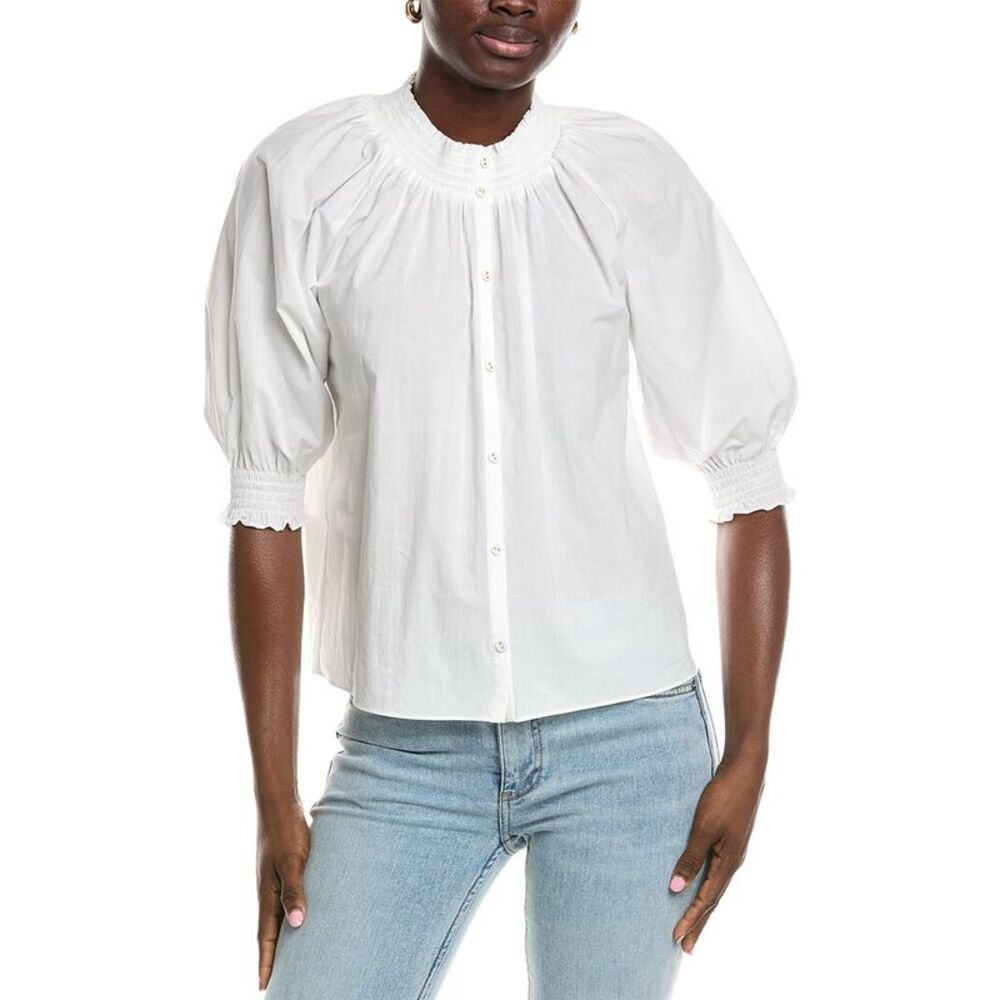 Ramy Brook Womens Mahala Top, Ivory